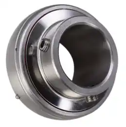 SSUC207-23 Stainless Steel 1-7/16" Set Screw Locking Insert Bearing