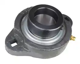 1-5/16" Ductile Iron Two Bolt Flange Bearing W/ Lock Collar SAFTD207-21G, GVFTD-1-5/16, VF2E-121M