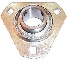 5/8" Pressed Steel Three Bolt Flange Bearing SBSTR202-10