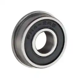 FR4-2RS Flanged Radial Ball Bearing 1/4"x5/8"