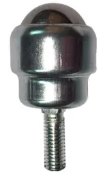 Stud Mounted Ball Transfer Unit with 1" Ball with Drop In Option