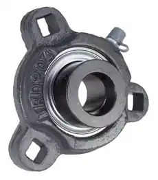 3/4" Three Bolt Flange Bearing W/ Lock Collar SATRD204-12G