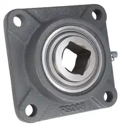 1-1/8" Square Flange Bearing for Brillion Packer Pulverizer 2J-417