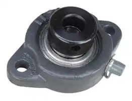 1/2" Light Duty Two Bolt Flange Bearing W/ Lock Collar ALF201-08G, FHLF201-08G, KHLFL201-08