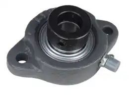5/8" Light Duty Two Bolt Flange Bearing W/ Lock Collar ALF202-10G, FHLF202-10G, KHLFL202-10