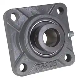 15/16" Four Bolt Flange Bearing W/ Lock Collar HCFS205-15 VF4E-215 RCJ-15/16 P4B-SXR-015