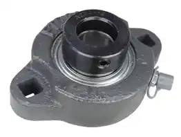 3/4" Ductile Iron Two Bolt Flange Bearing W/ Lock Collar SAFTD204-12G, GVFTD-3/4, VF2E-112M