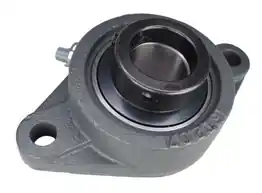 1-3/8" Two Bolt Flange Bearing W/ Lock Collar HCFT207-22, RCJT-1-3/8, VF2E-222, F2B-SXR-106