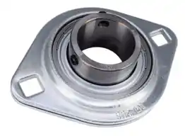 1-1/4" Pressed Steel Two Bolt Flange Bearing SBSFL206-20, SBPFL206-20