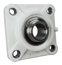 1" Stainless Steel Thermoplastic Four Bolt Flange Bearing SSUCF205-16-TP