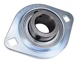 15/16" Pressed Steel Two Bolt Flange Bearing SBSFL205-15, SBPFL205-15