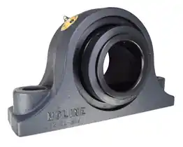 3-3/16" M2000 Heavy Duty Two Bolt Pillow Block Bearing 19121303 / 19221303