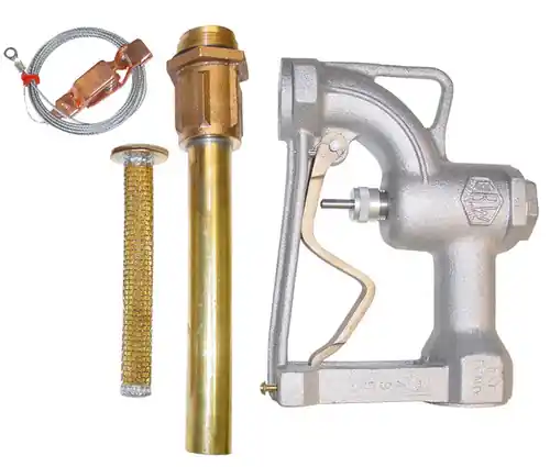 Franklin Fueling Systems Overwing Aircraft Fueling Nozzle - 1 1/4 in. Inlet