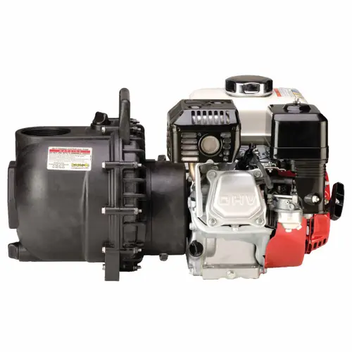 Banjo 3 in. Wet Seal Poly Centrifugal Gas Driven Pumps - 6 HP, 300 GPM