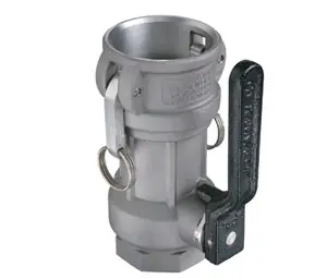 OPW 2 in. Stainless Steel Straight Coupler w/ FKM Seals
