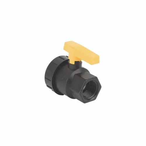 Banjo 1 in. Single Union Polypropylene Ball Valve