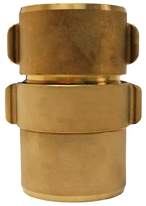 Dixon Powhatan 1 1/2 in. NPSH Brass Expansion Ring Rocker Lug Coupling for Double Jacket - 1 15/16 in. Bowl Size