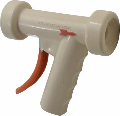 Superklean 150 Series Standard Spray Nozzle - Anodized Aluminum - White