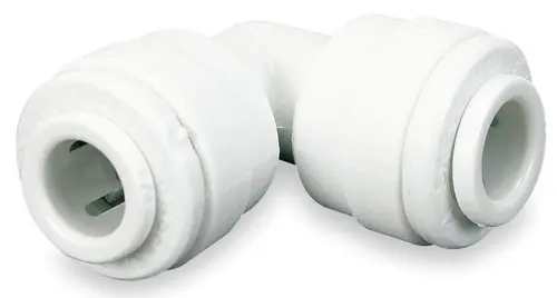 John Guest 3/8 in. Union Elbow - White Inch Acetal Fitting - 3/8 in. - 10