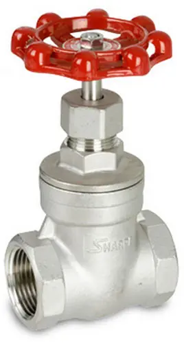Sharpe Stainless Steel 200 WOG Gate Valve - Threaded or Socket Weld - 3/4 in. - Threaded