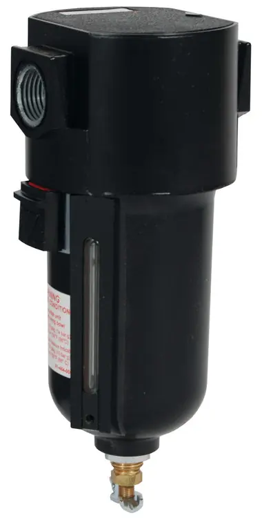 Dixon Wilkerson 3/8 in. F26 Standard Filter with Metal Bowl & Sight Glass - Auto Drain