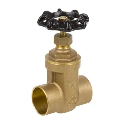 Smith Cooper 8502L Series 2 in. Lead-Free Brass 200 WOG Full-Port Gate Valve - Sweat