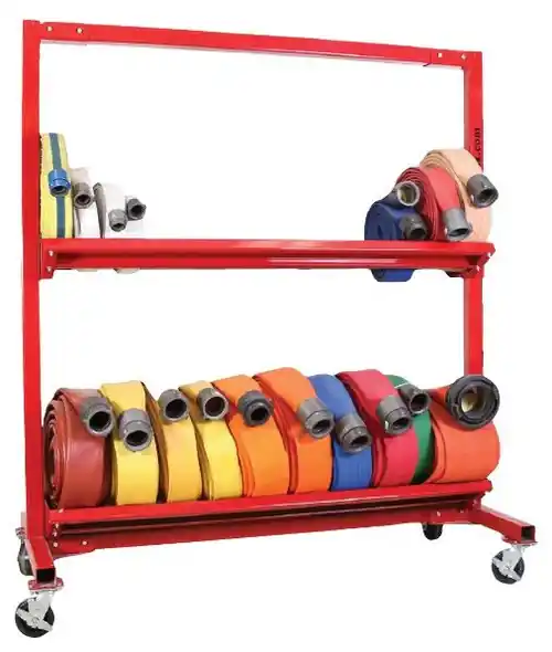 Ready Rack 2-Tier Mobile Hose Cart Up to 1300 ft. of 2 1/2 in. hose