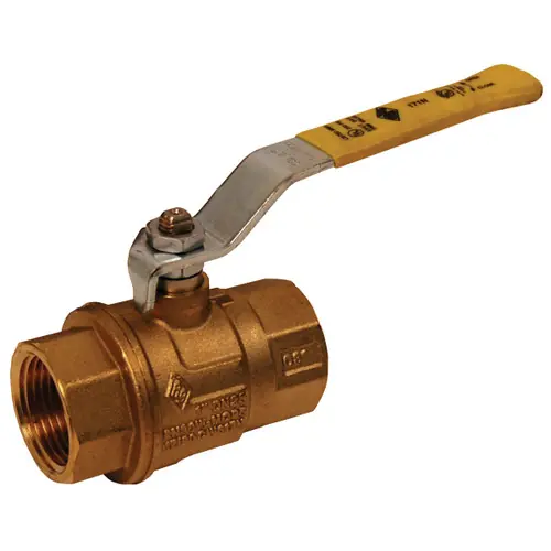 Dixon Imported 1/2 in. NPT Brass Ball Valve - Full Port