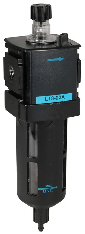 Dixon Wilkerson 1/4 in. L18 EconOmist Compact lubricator with Transparent Bowl