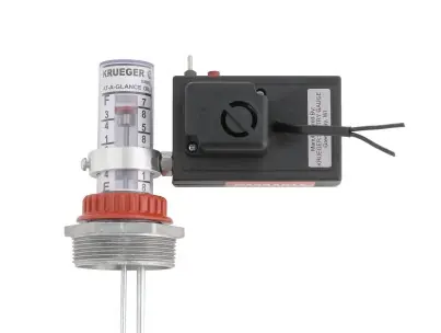 Krueger Sentry Gauge Direct Mount Gauge Alarm w/ Dry Contacts & Flashing Light