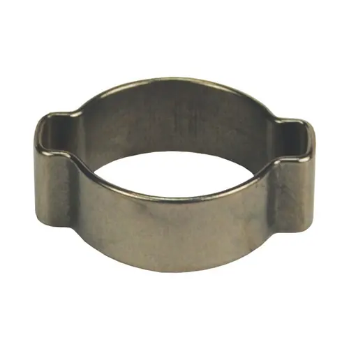 Dixon 7/8 in. 304 Stainless Steel Pinch-On Double Ear Clamp - 100 QTY