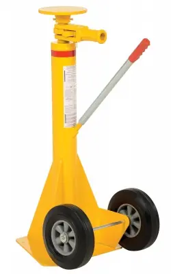 Vestil Trailer Stabilizing Jack - Ratchet Top - 39 1/2 in. - 51 in. Range