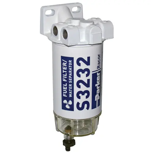 Racor Aquabloc Marine 3/8 in. 90 GPH Spin-On Gasoline Filter Assembly - S3232