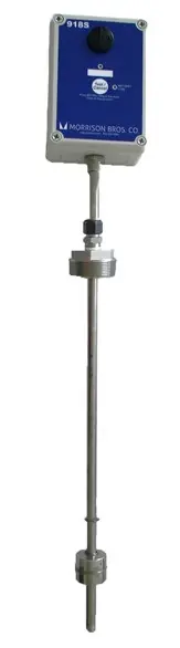 Morrison Bros. 918S Series Alarm w/ 924 Series 30 in. Adjustable Level Sensor Kit - Brass Tube