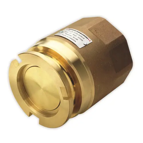 Emco Wheaton 2 in. Female NPT Brass Adapter w/ FKM Seals