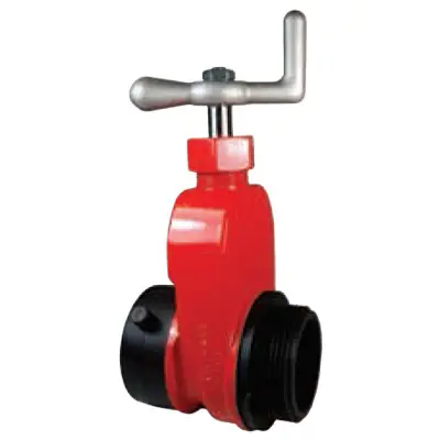 Dixon 2 1/2 in. NH(NST) x 2 1/2 in. NH(NST) Global Aluminum Hydrant Gate Valve w/ Speed Handle
