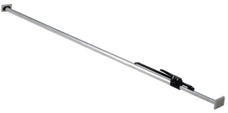 Vestil One Piece Aluminum Cargo Bar (Round Tube) - 88 to 103 in.