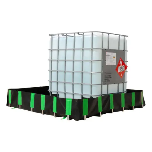 UltraTech 8253 Economy Model Containment Berm - 12 ft. x 60 ft. x 1 ft. - 5,385 gallons