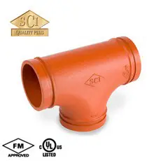 Smith Cooper 4 in. Grooved Tee - Standard Radius - Fig. 65T