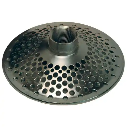 Dixon 3 in. NPSM Zinc Plated Steel Round Hole Top Skimmer
