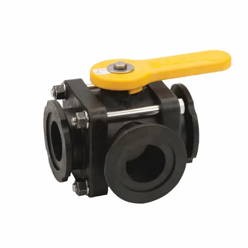 Banjo 2 in. Standard Port Flange 4 Bolt Side Load Manifold Valve