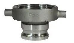Dixon 3 in. Stainless Steel Cam & Groove Adapter x Tank Car Connection