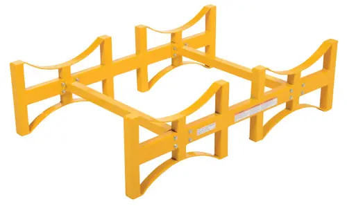 Vestil Steel 2 Drum Rack