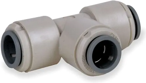 John Guest Gray Inch Acetal Fittings - Union Tees - 1/2 in. - 10