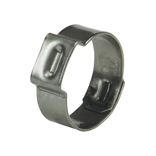 Dixon 3/8 in. 304 Stainless Steel Pinch-On Single Ear Clamp - 100 QTY
