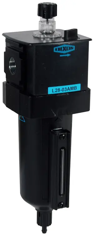 Dixon Wilkerson 3/4 in. L28 EconOmist Standard lubricator with Metal Bowl