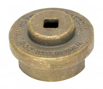 Vestil Drum Bung Socket - Non-Sparkling Bronze Alloy - 1/2 in. Drive