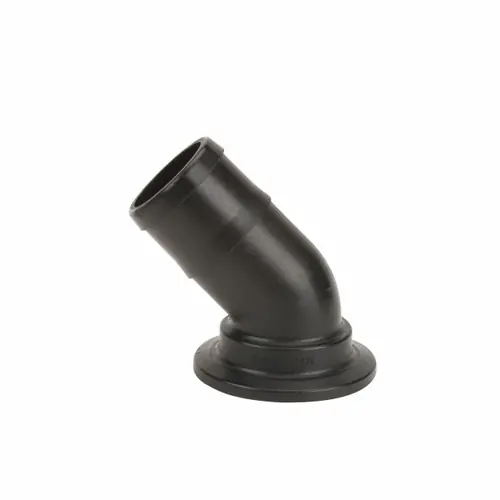 Banjo 2 in. Full Port Flange x 2 in. Hose Barb with 45° Elbow