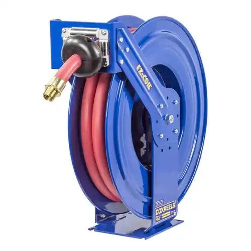 Coxreels EZ- Coil Fuel Series Spring Driven Hose Reel - Reel & Hose - 3/4 in. x 35 ft.