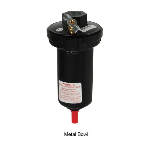 Dixon Wilkerson Automatic Drain with Transparent Bowl - Transparent - 1/2"